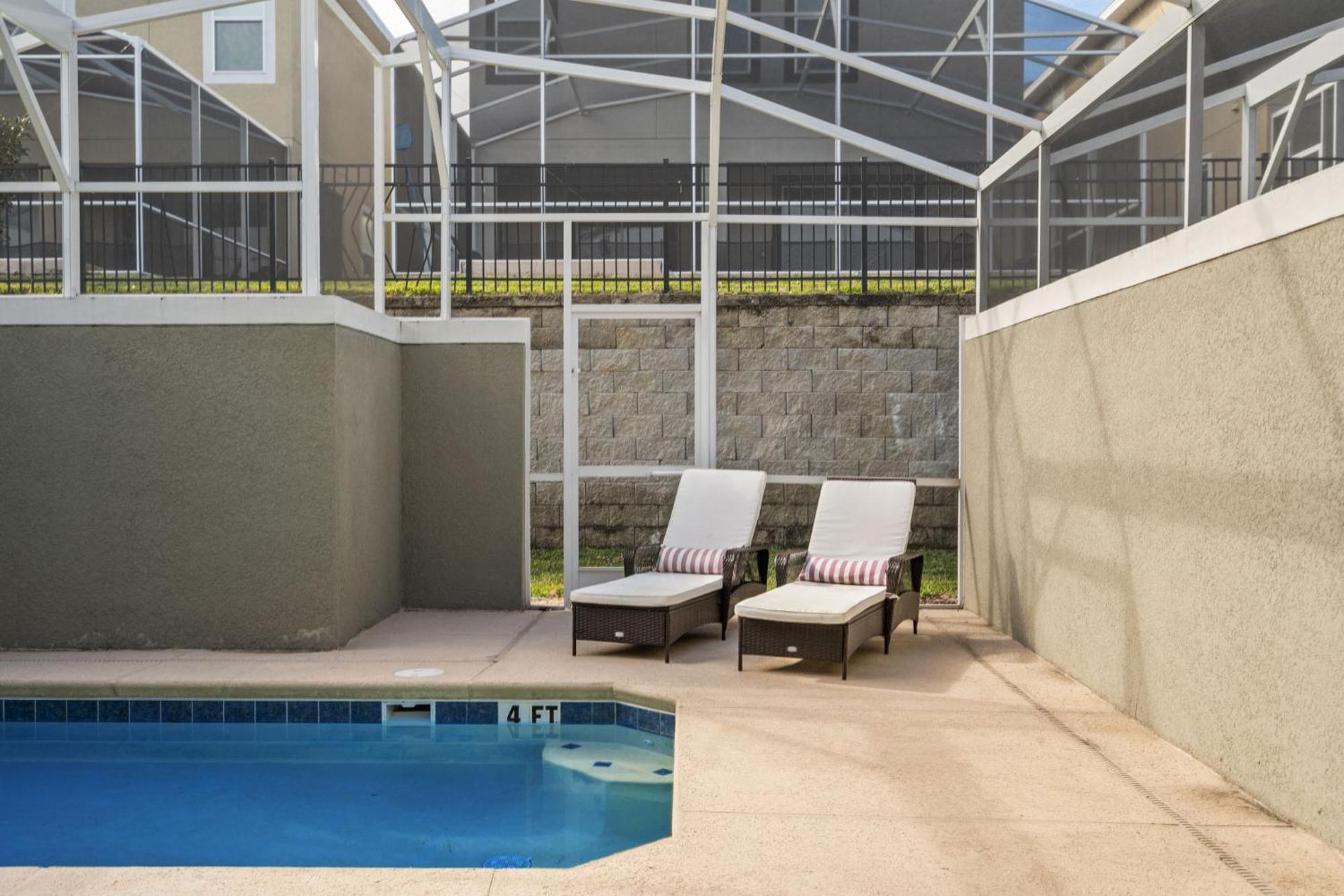 Amazing 4 Bed Home W Private Pool Close To Disney 1180King Kissimmee Kültér fotó